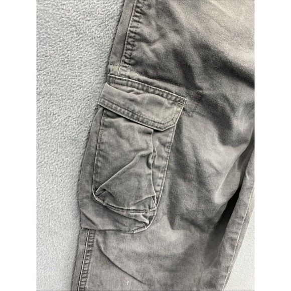Wrangler Jeans Co. Men's Cargo Pants Outdoors Hiking Camping Gray Size 40x30 - Picture 15 of 16